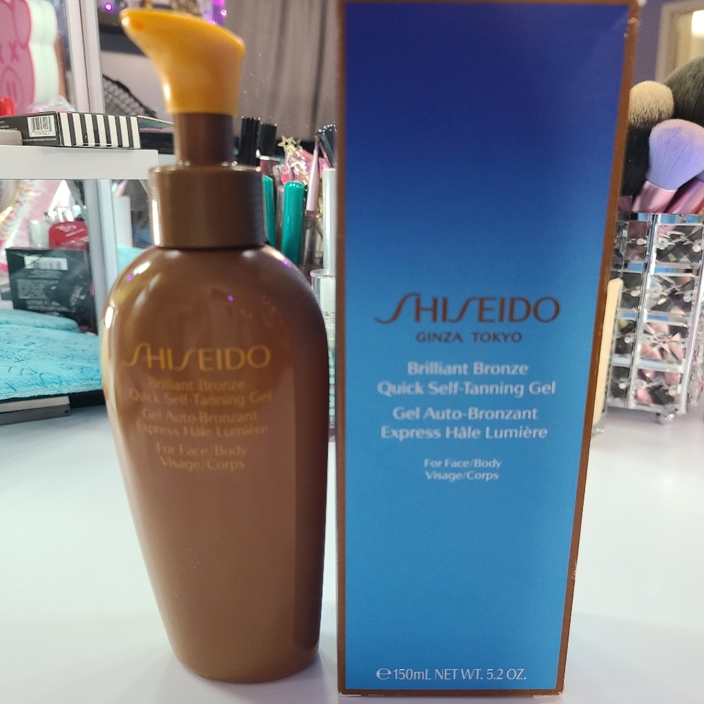 NIB Shiseido Brilliant Bronze Quick Self Tan gel